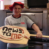 The pizza man